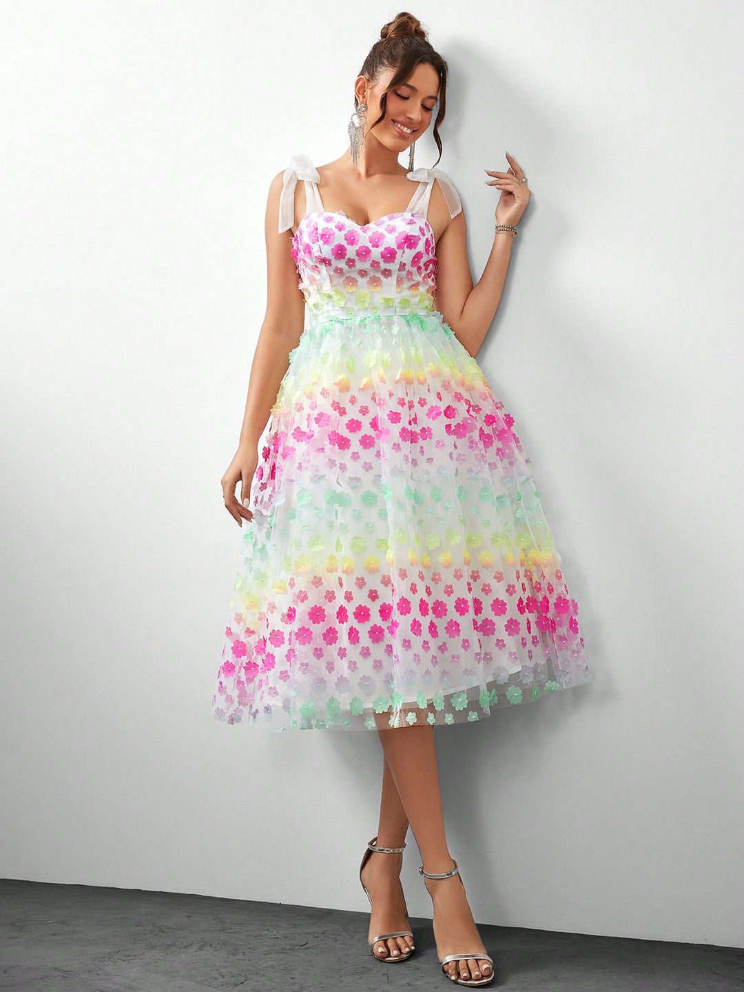 Rochie SHEIN, mix culori