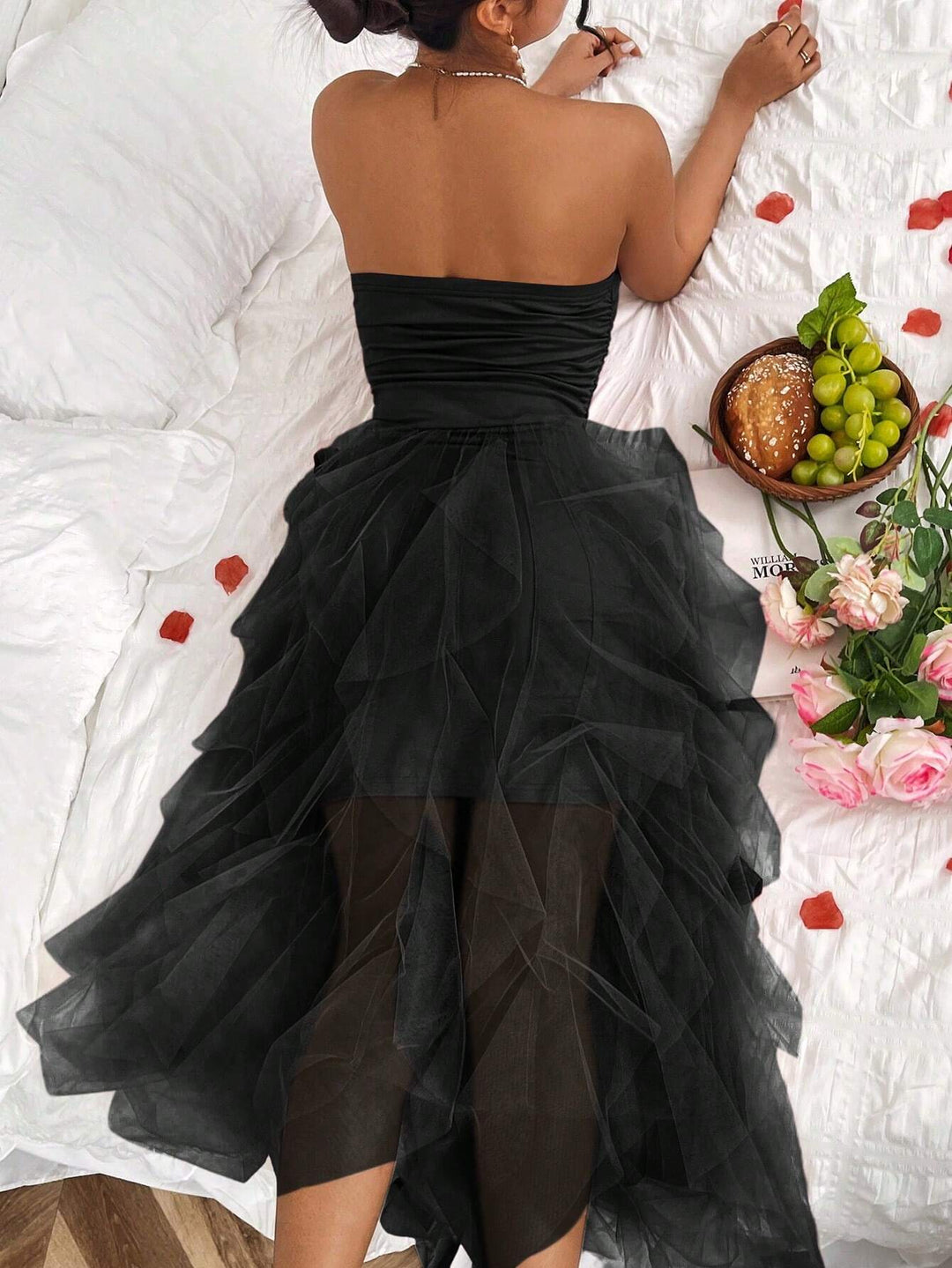 Rochie maxi SHEIN, negru