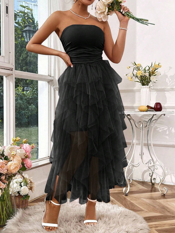 Rochie maxi SHEIN, negru