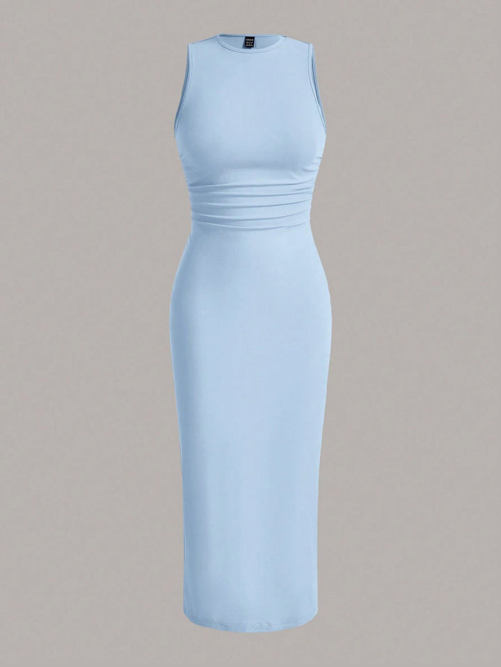 Rochie maxi SHEIN, albastu