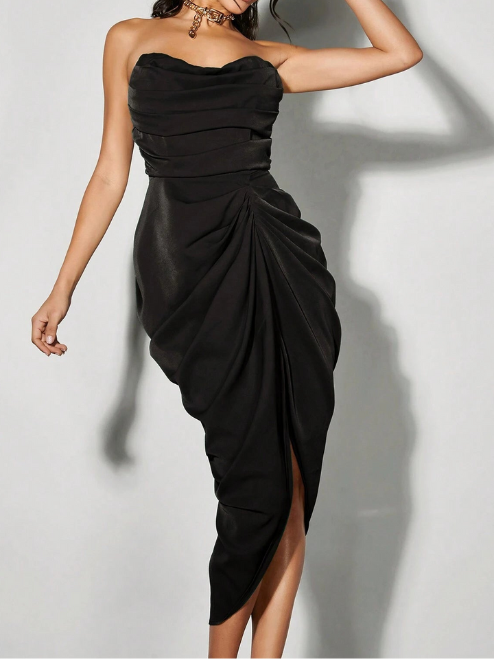 Rochie midi SHEIN, negru