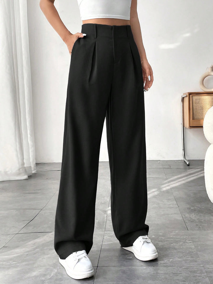 Pantaloni SHEIN, negru