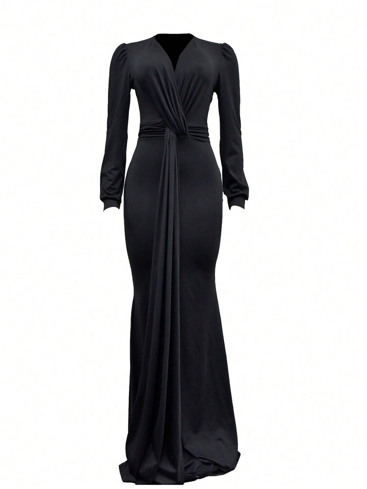 Rochie maxi SHEIN, negru