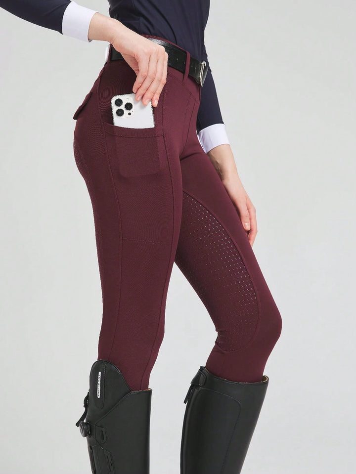 Pantalon echipă ecuestre SHEIN