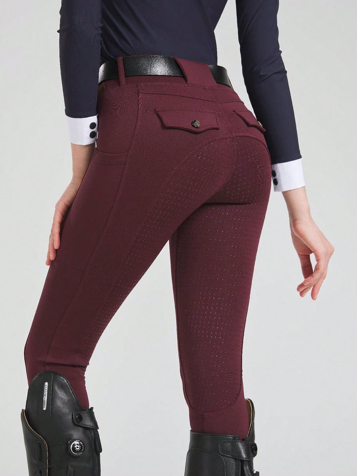 Pantalon echipă ecuestre SHEIN