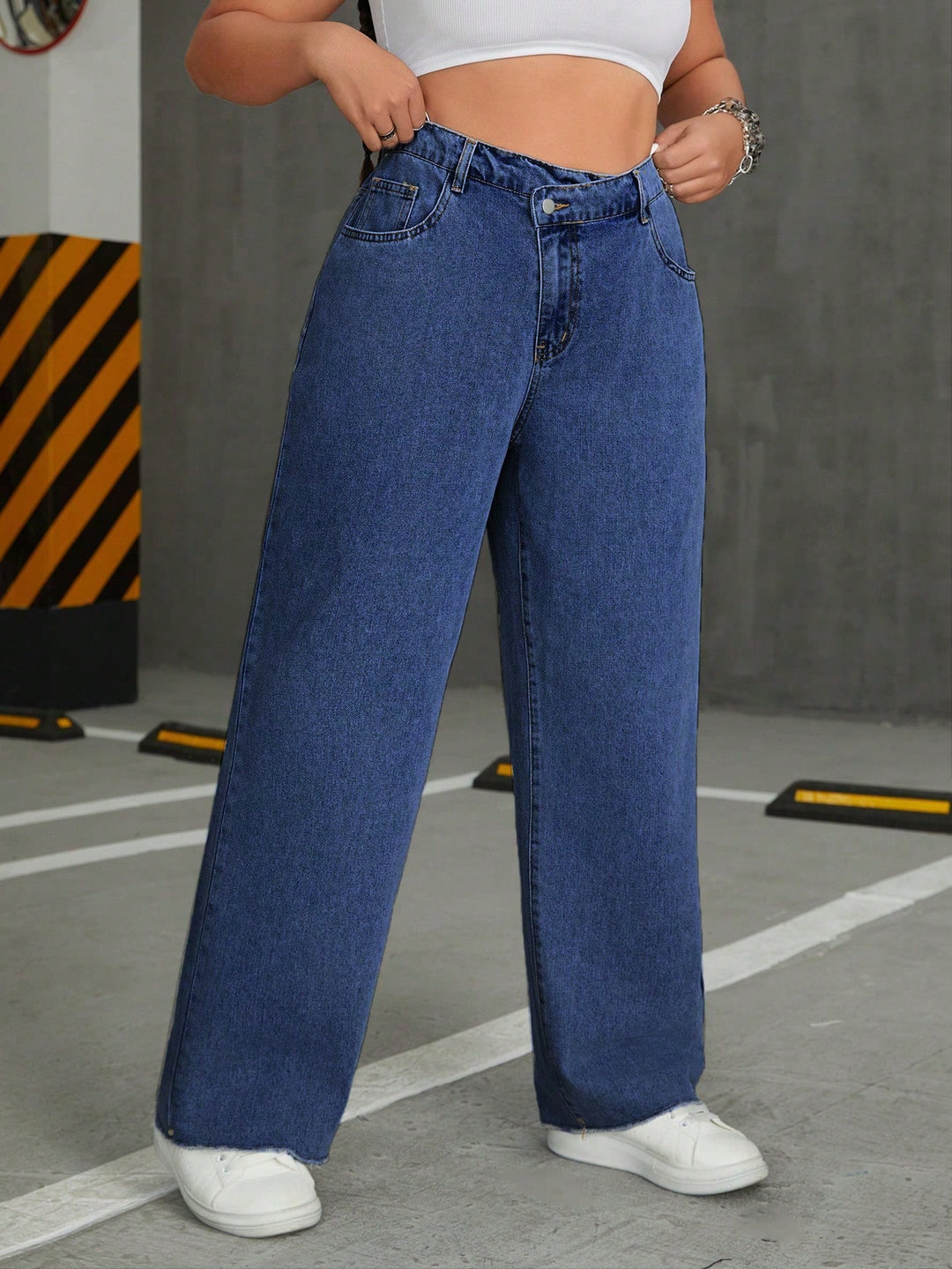 Jeans SHEIN, albastru