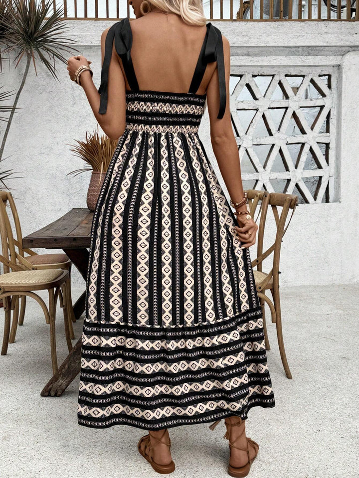Rochie maxi Shein, mix culori