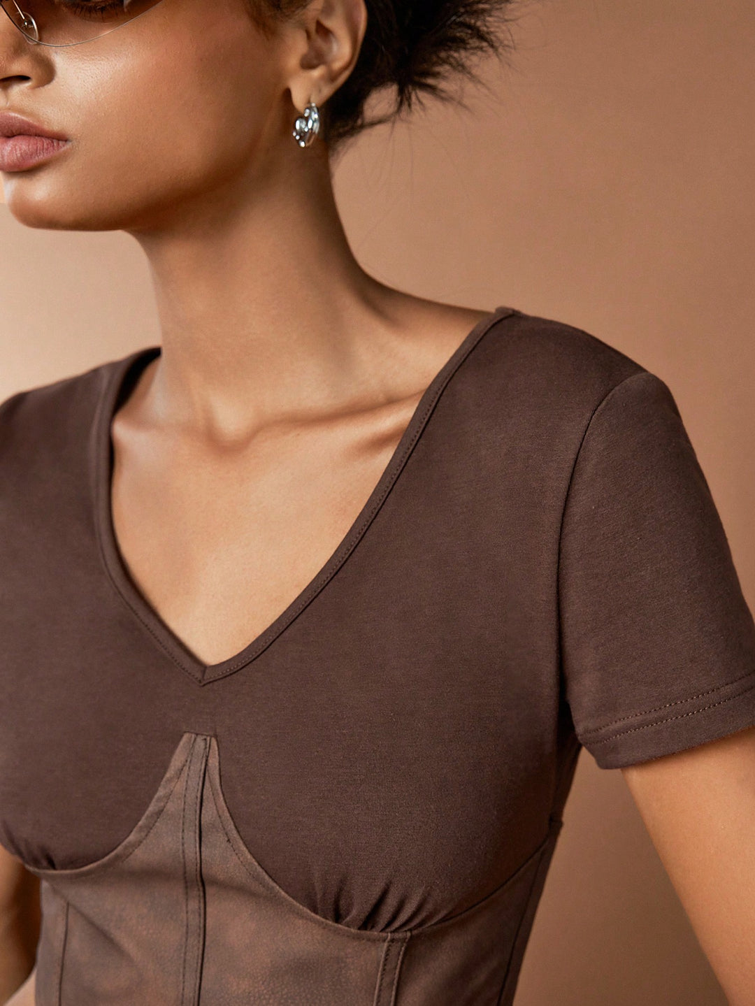 Tricou SHEIN, maro