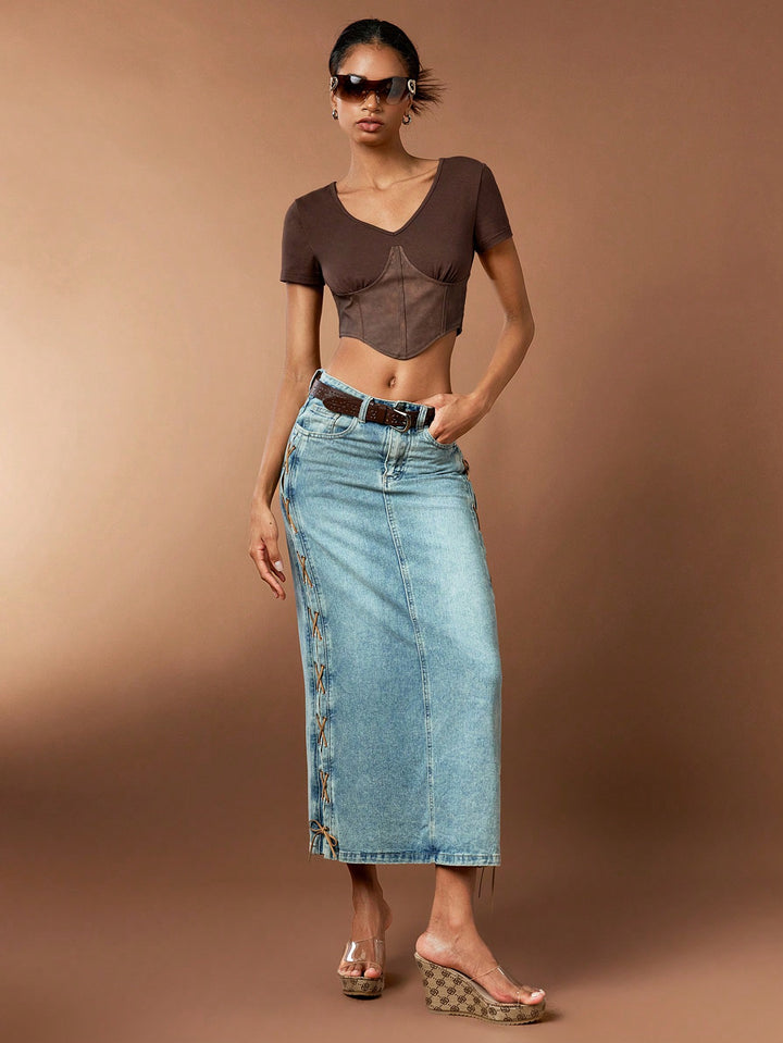Tricou SHEIN, maro