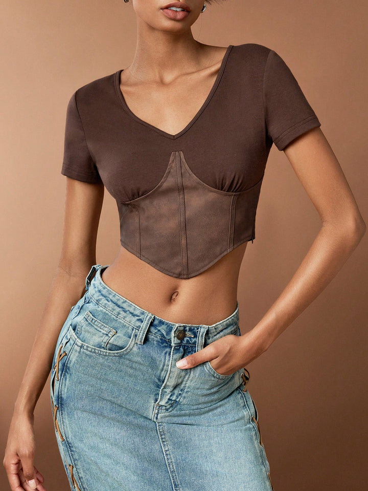 Tricou SHEIN, maro