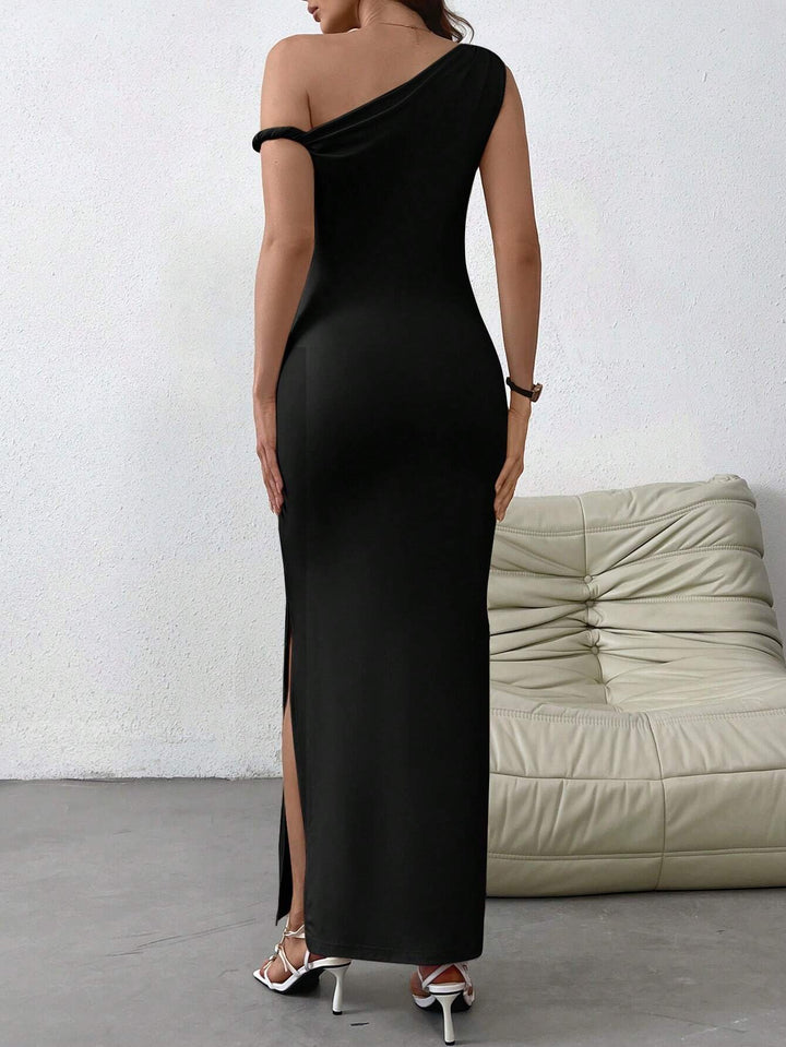 Rochie maxi SHEIN, negru
