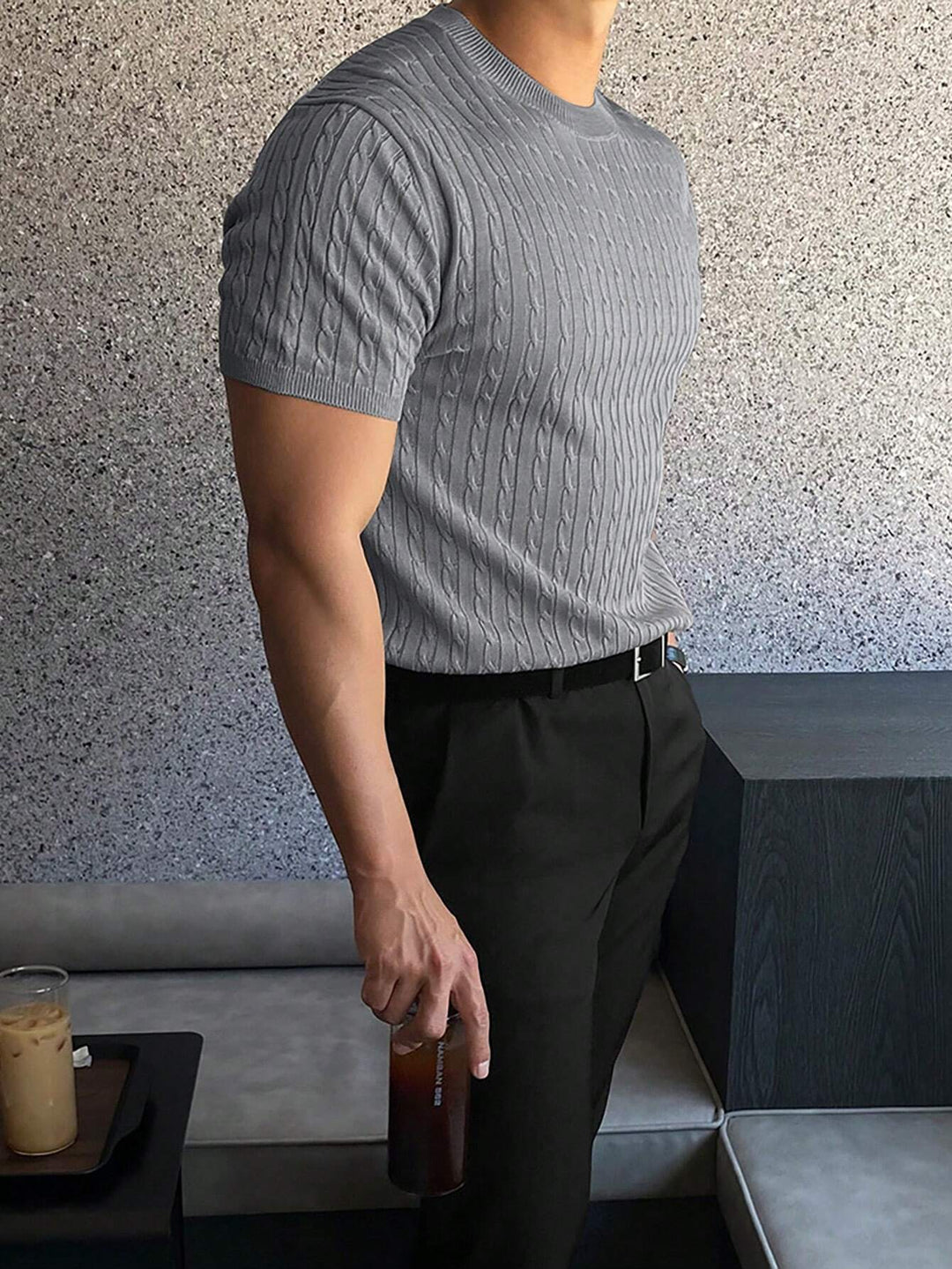 Tricou SHEIN, gri