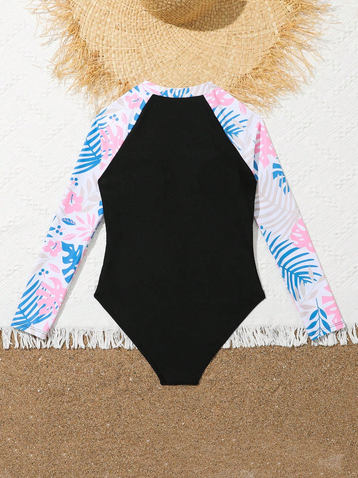 Costum de baie SHEIN, mix culori