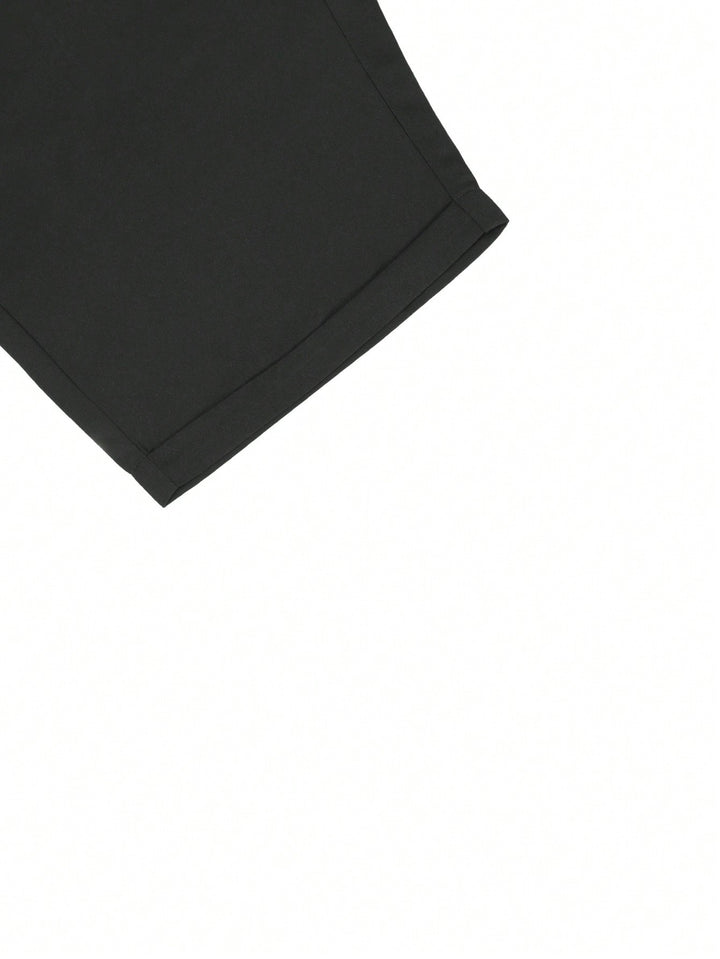 Pantaloni scurți SHEIN, negru