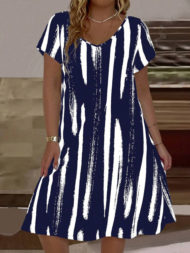 Shein Curve+ miniruha, többszínű