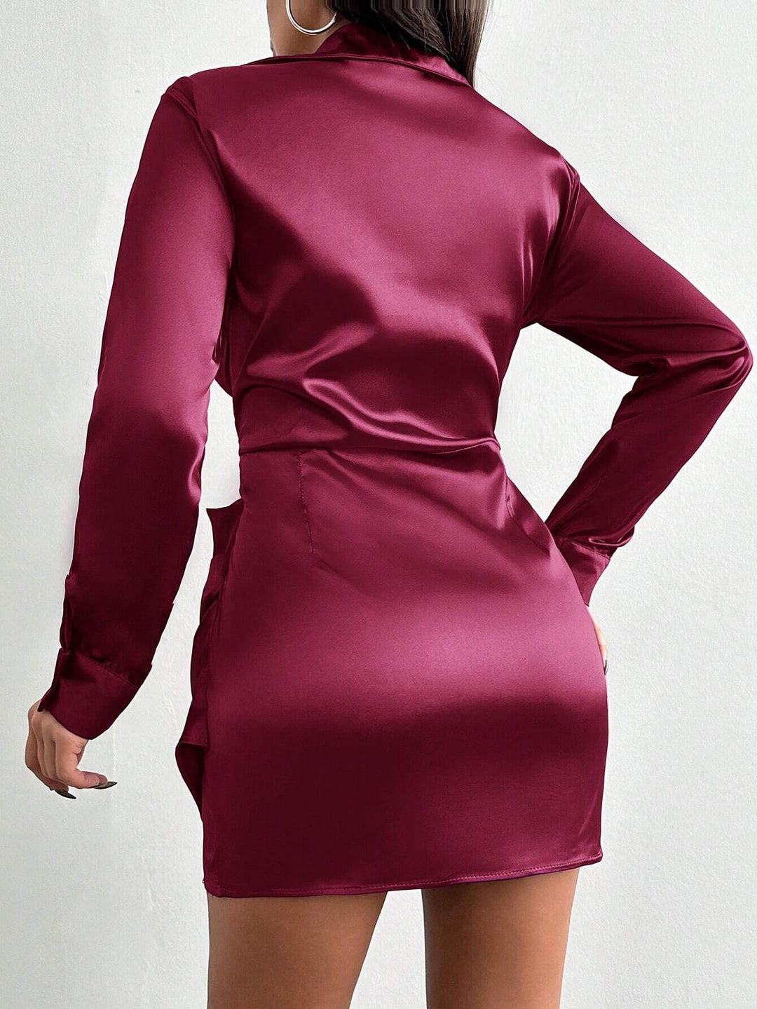 Rochie mini SHEIN, vișiniu