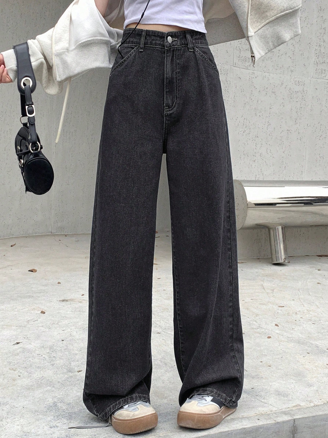 Jeans SHEIN, negru