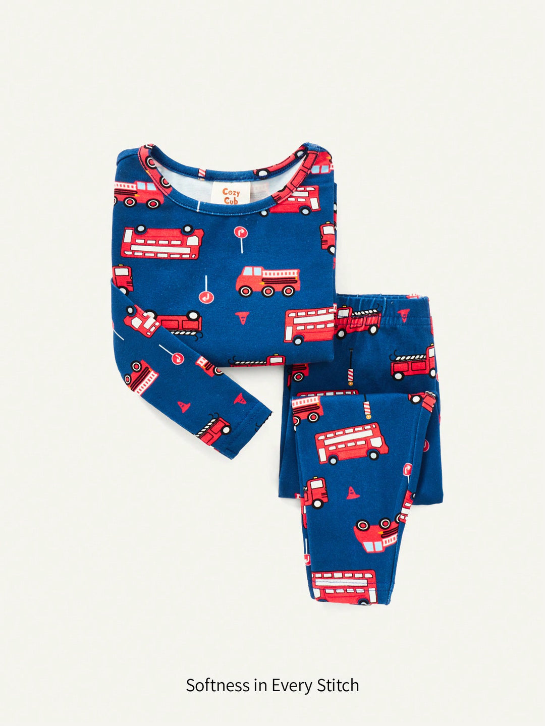 Pijama SHEIN, albastru