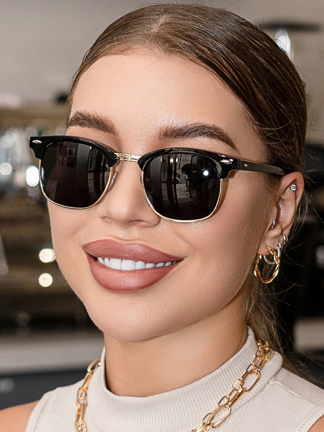 Ochelari de soare SHEIN, mix culori