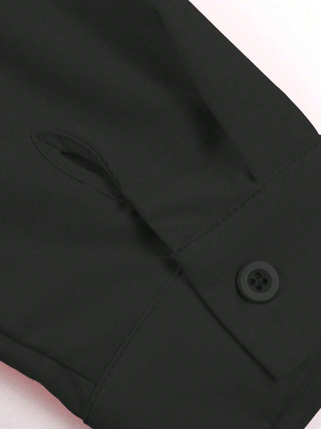 Shein Curve+ midi ruha, fekete