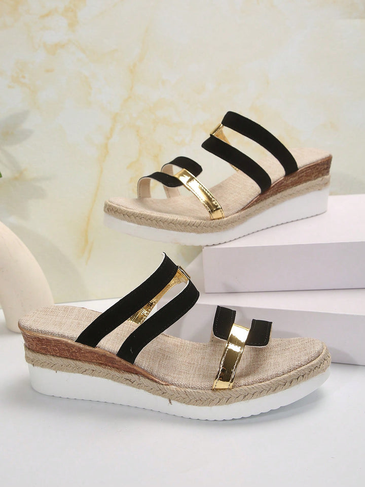 Sandale SHEIN, negru