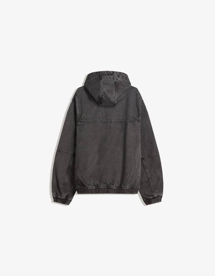 Jachetă BERSHKA, negru