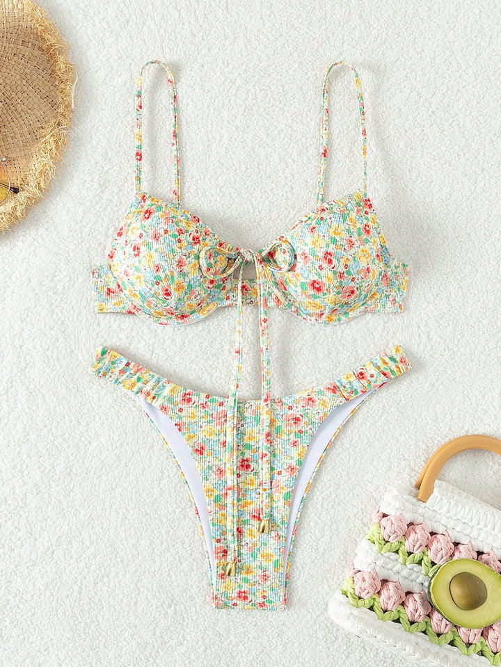 Set bikini SHEIN, mix culori