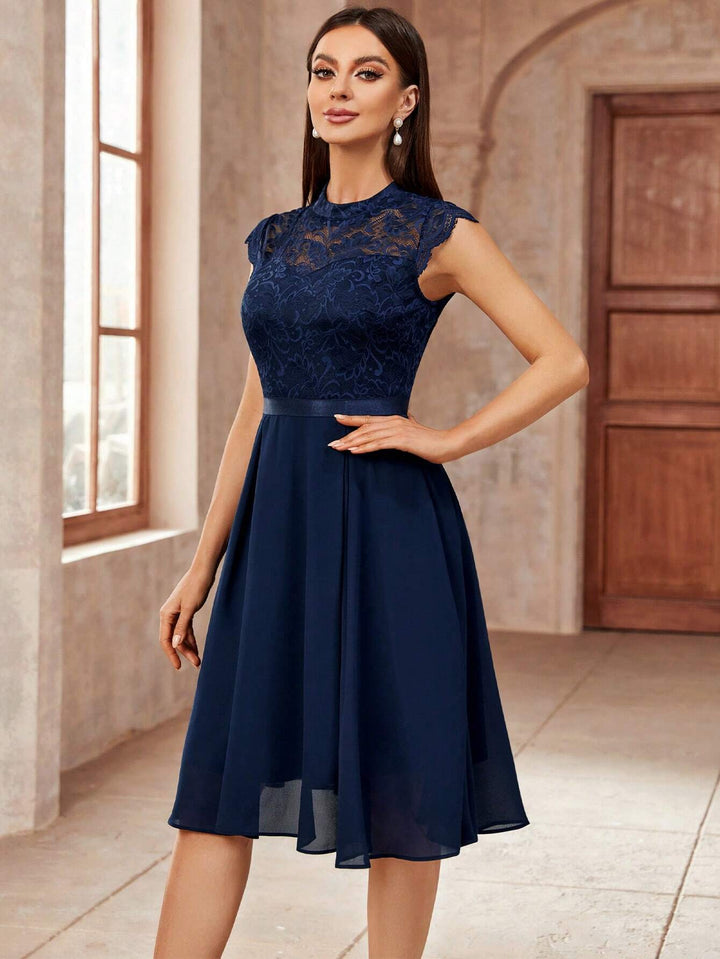Rochie de ocazie SHEIN, albastru