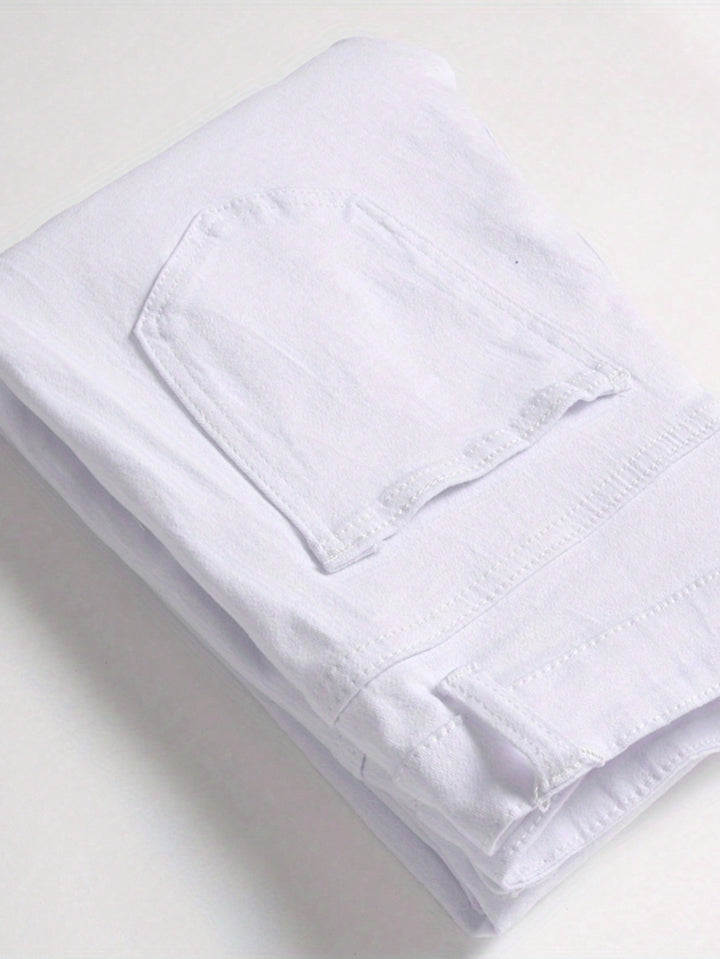 Jeans SHEIN, alb