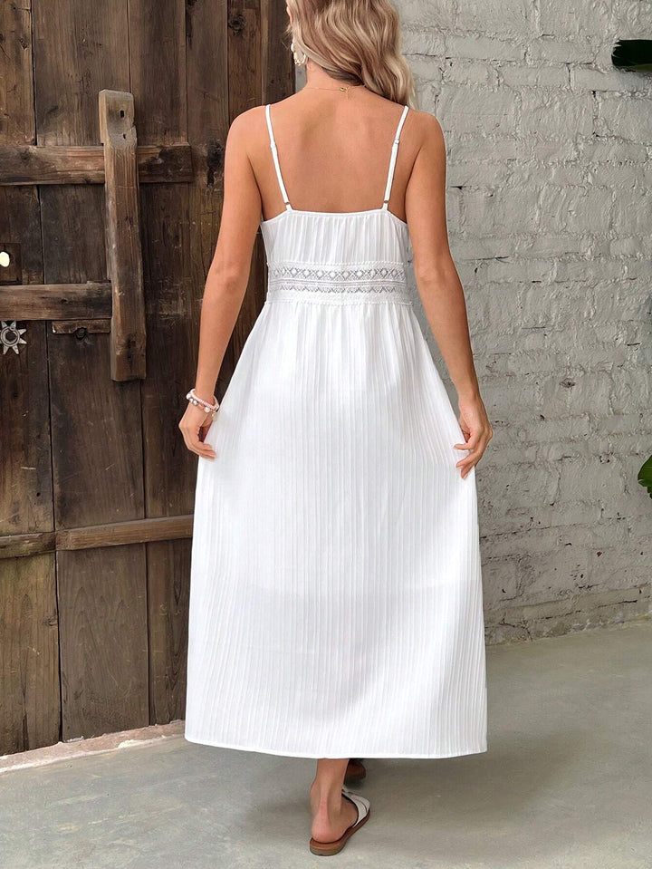 SHEIN maxi ruha, fehér