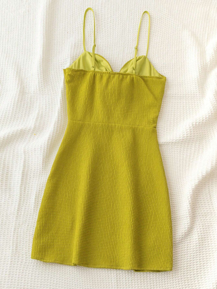 Rochie mini SHEIN, verde