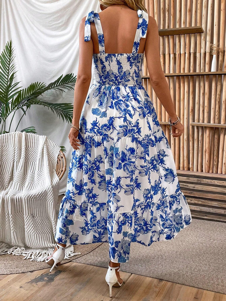 Rochie midi Shein, mix culori