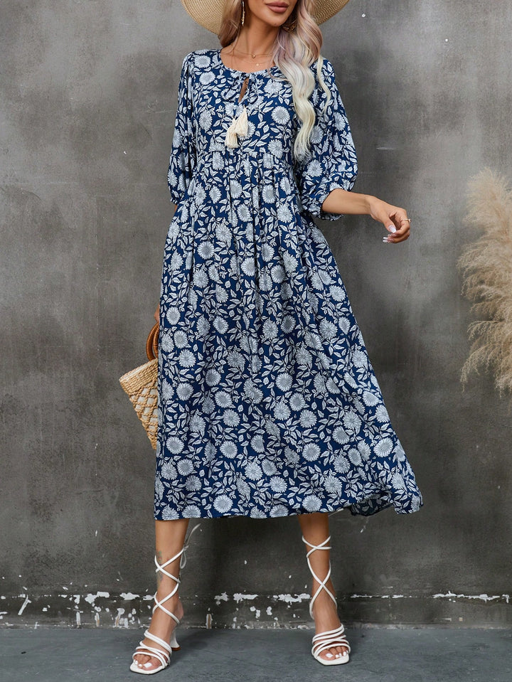 Rochie maxi SHEIN, albastru
