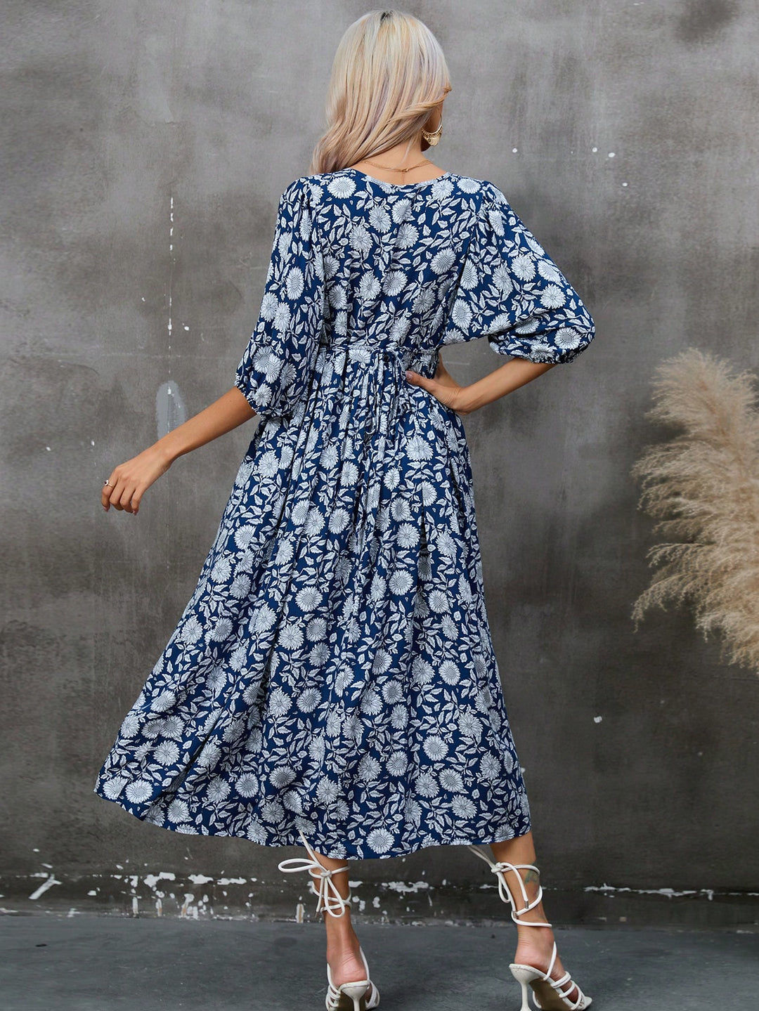 Rochie maxi SHEIN, albastru