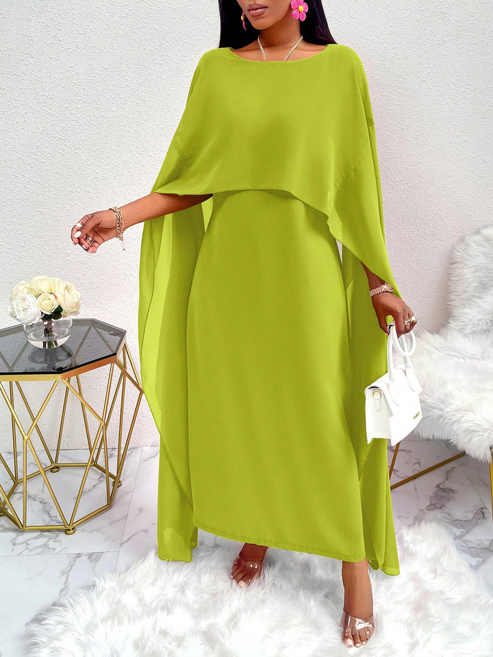 Rochie maxi SHEIN, verde
