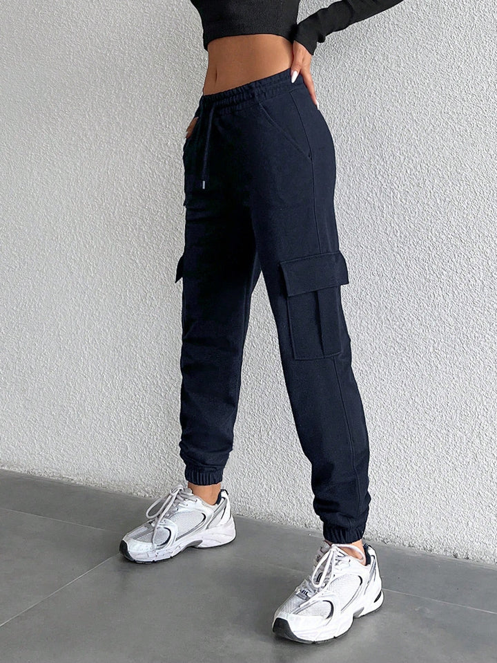 Pantaloni SHEIN, albastru