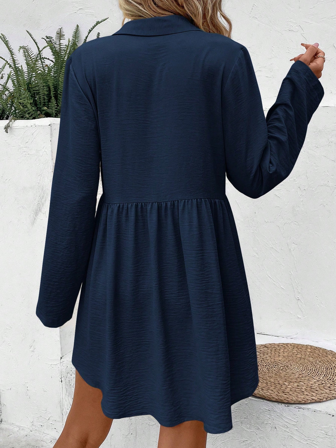 Rochie scurtă SHEIN, albastru