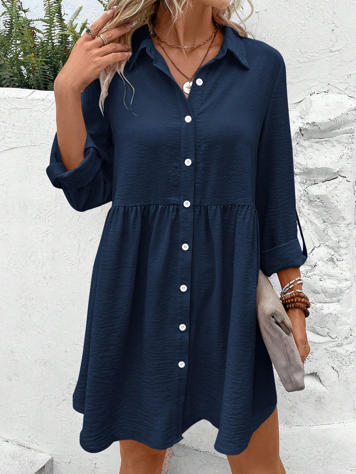 Rochie scurtă SHEIN, albastru