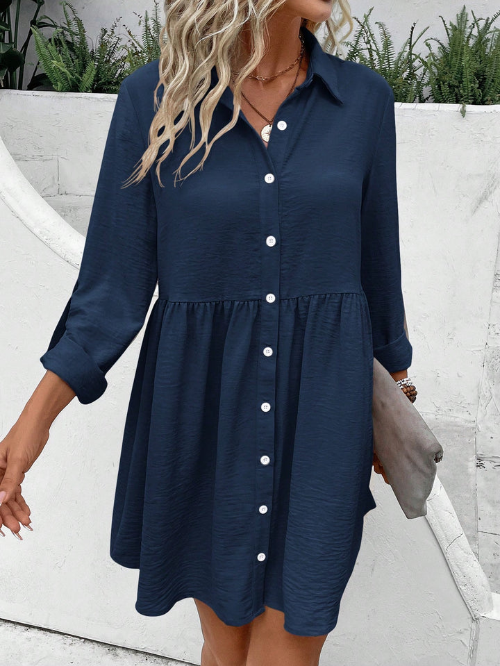 Rochie scurtă SHEIN, albastru