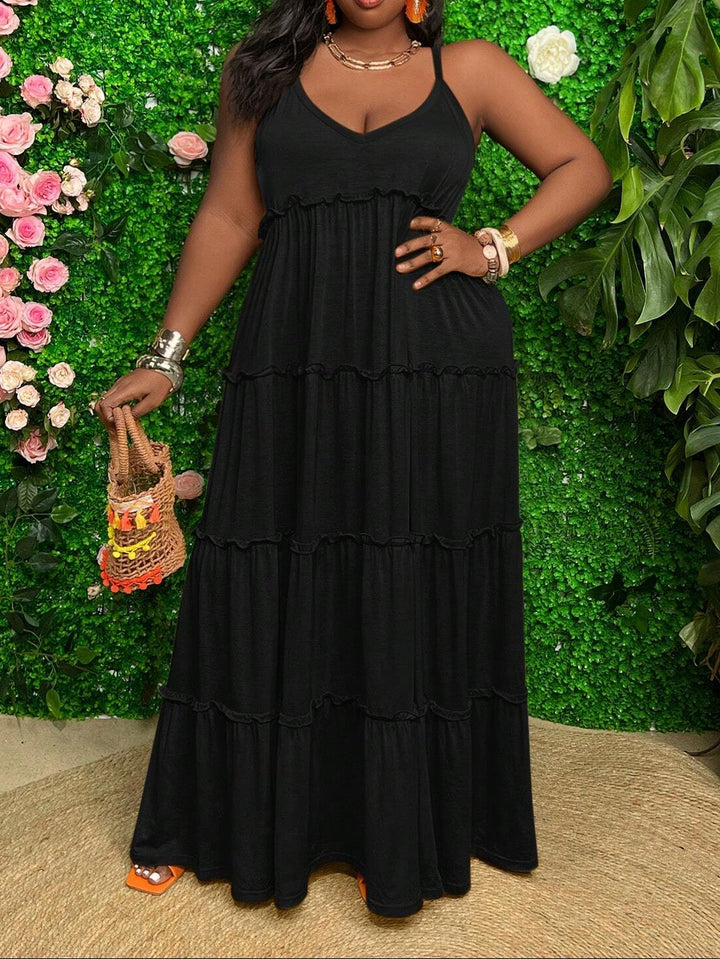 Rochie maxi SHEIN, negru