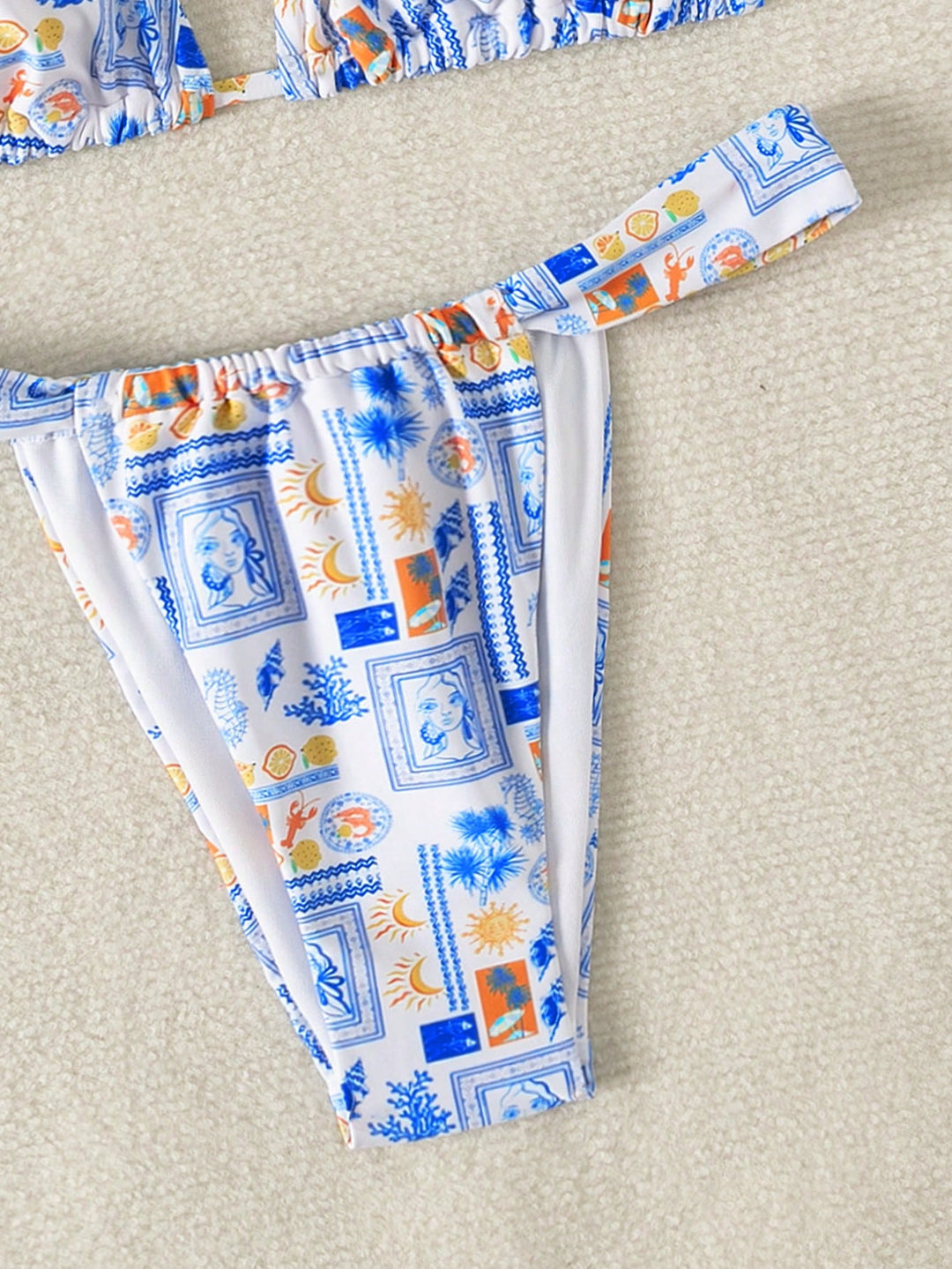 Set bikini SHEIN, mix culori