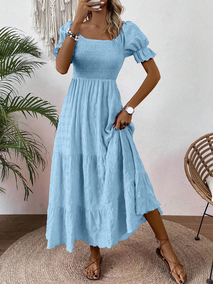 Rochie maxi SHEIN, albastru