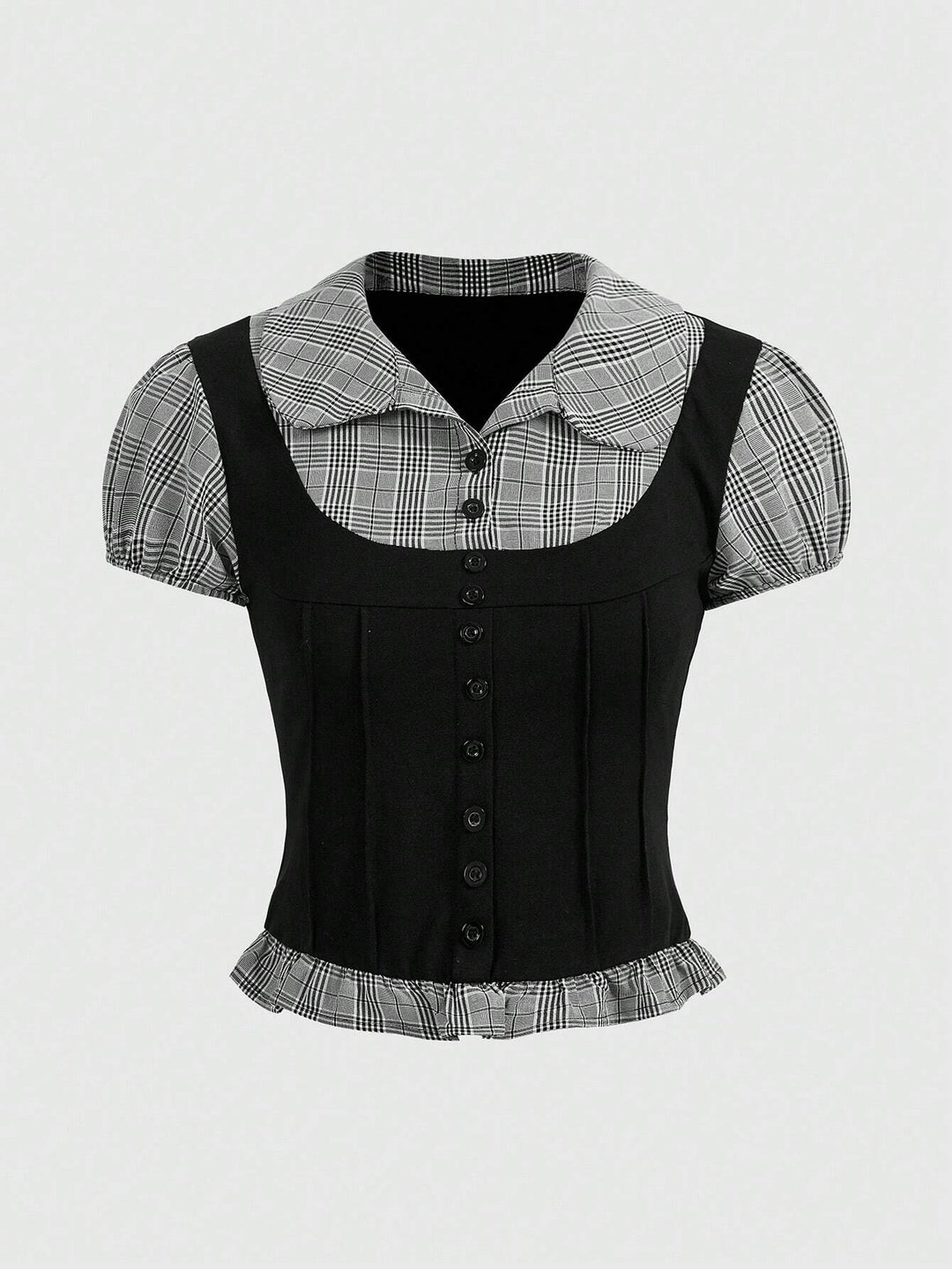 Top Shein, mix culori