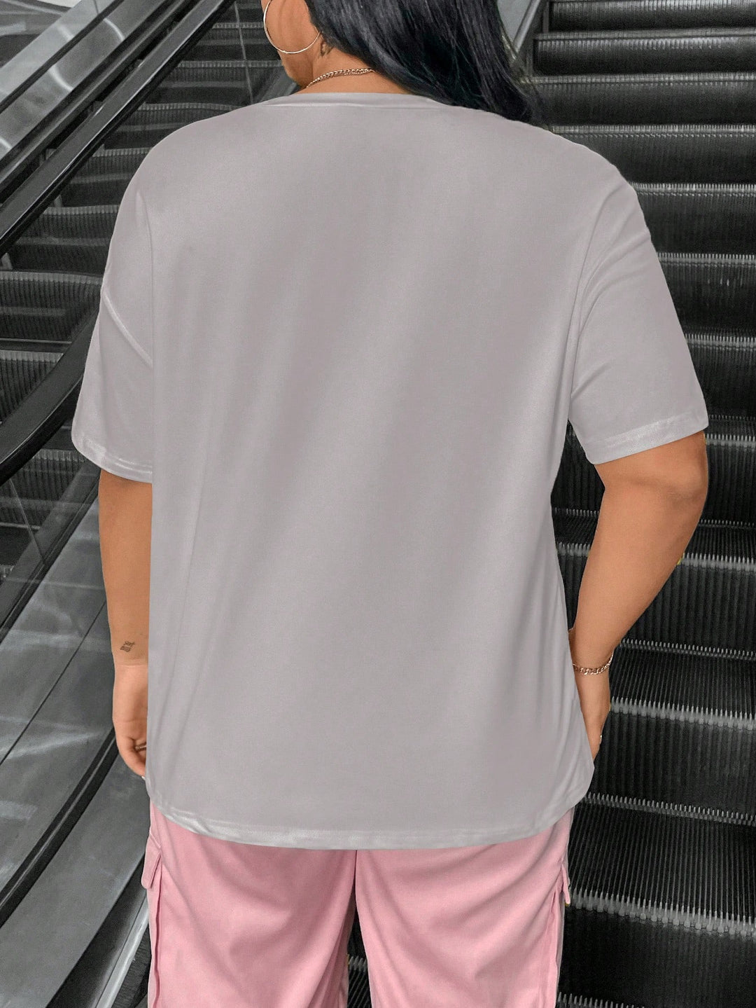 Tricou SHEIN, gri