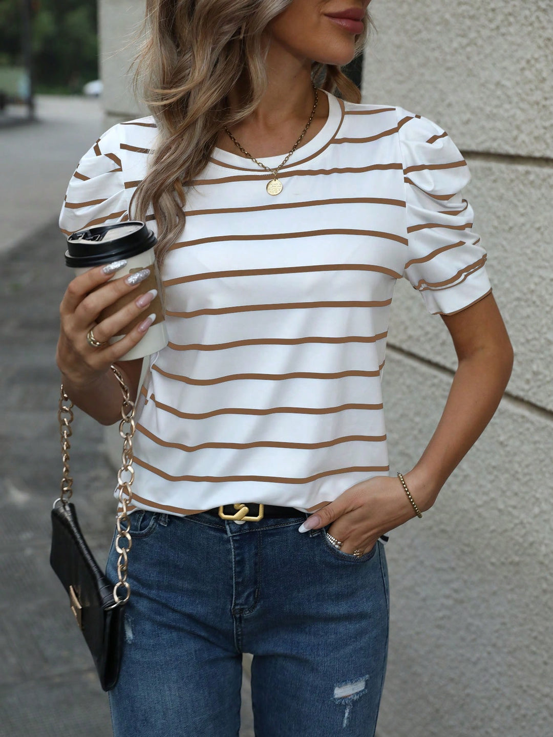 Tricou SHEIN, maro