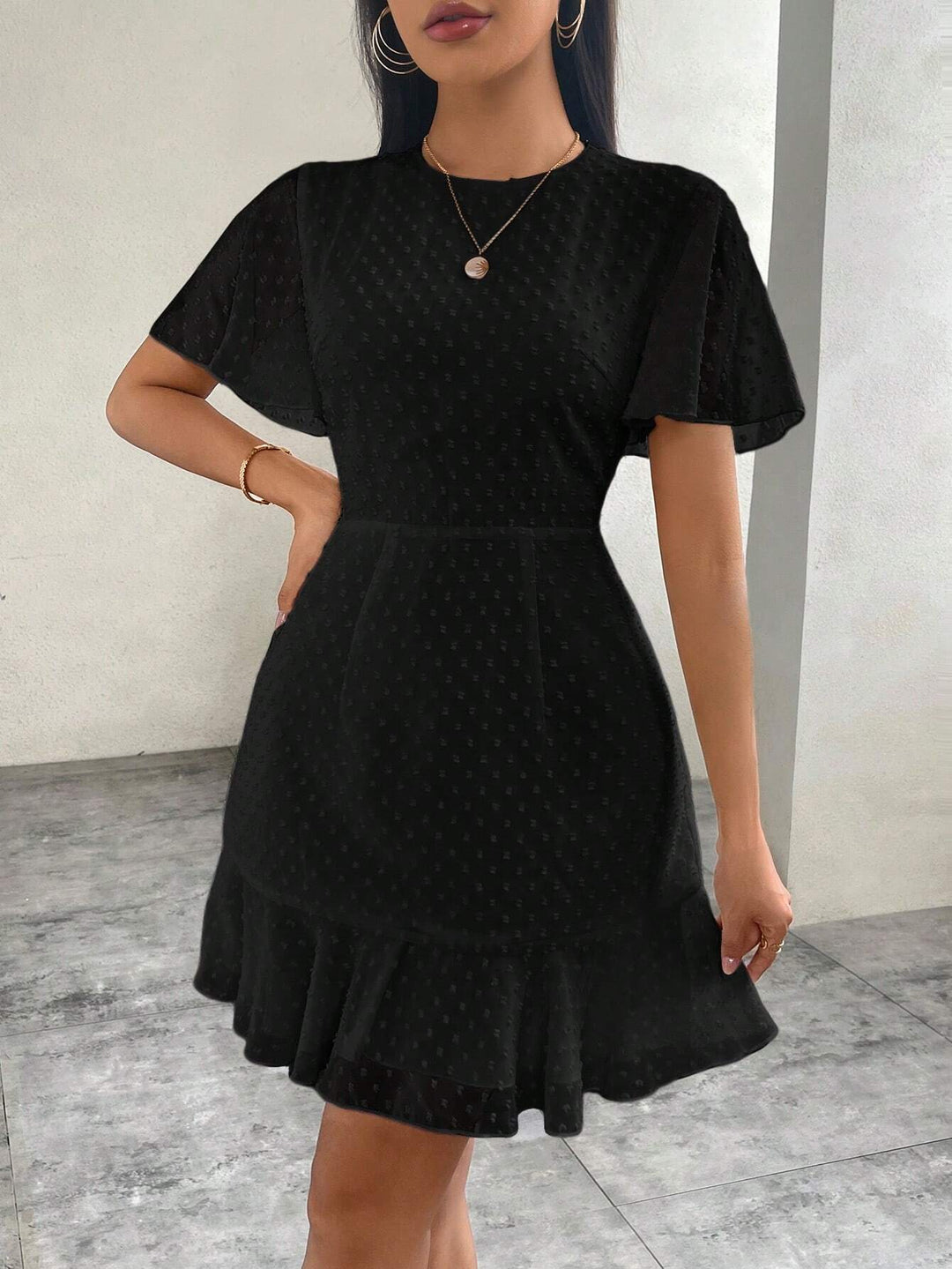 Rochie mini SHEIN, negru