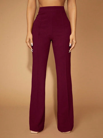 Pantaloni SHEIN, vișiniu