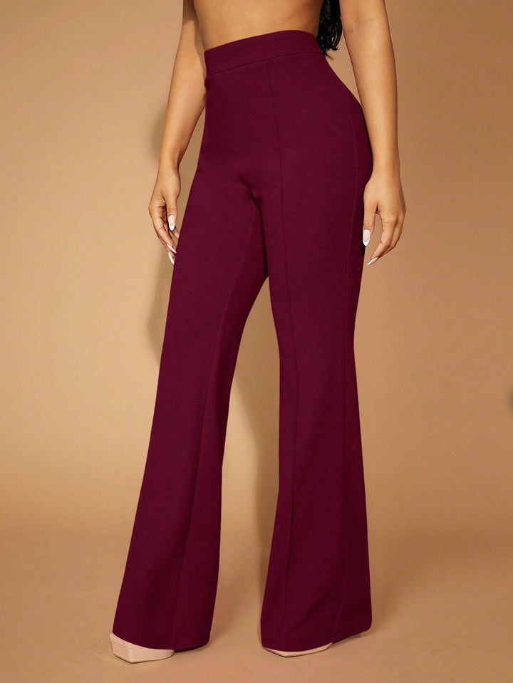Pantaloni SHEIN, vișiniu