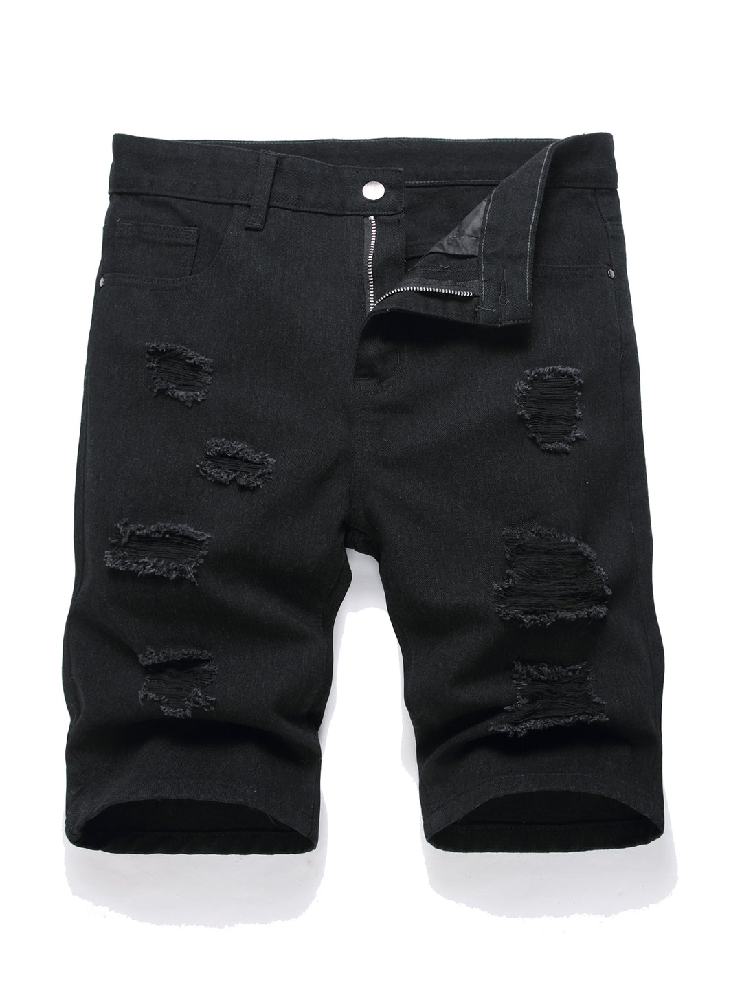 Pantaloni scurți SHEIN, negru