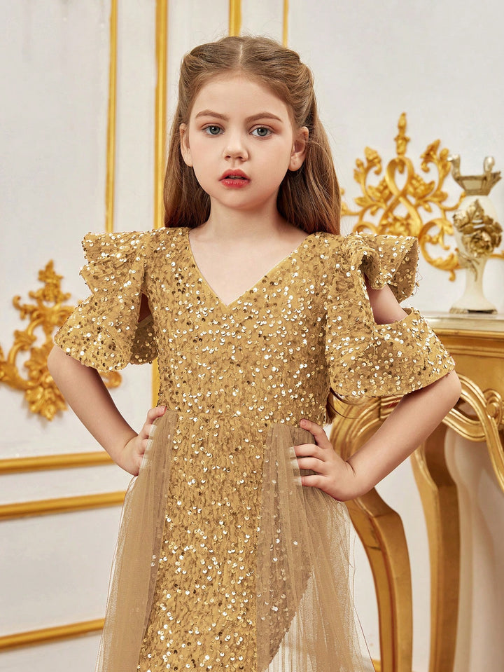 Rochie SHEIN, auriu